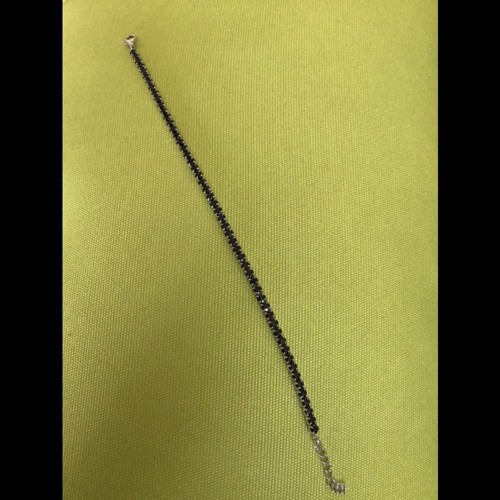 Black Spinel tennis bracelet